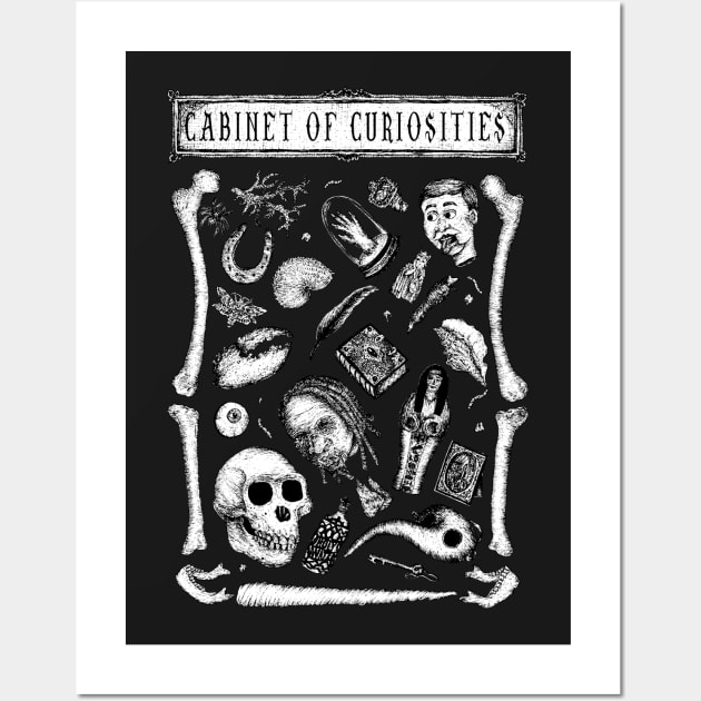 Cabinet of Curiosities Wall Art by alowerclass